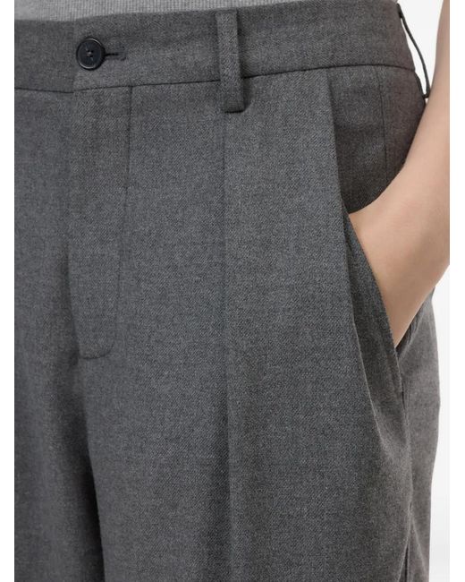 Closed Gray Ruthy Pleated Trousers