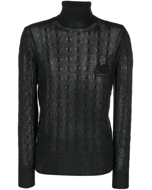 Etro Black Sweater for men