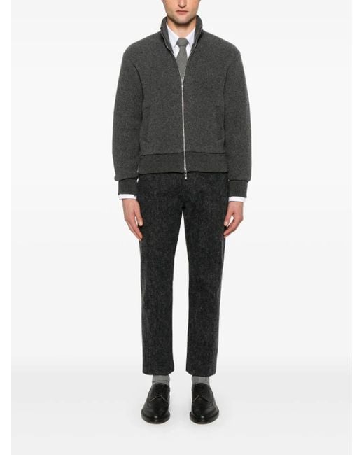 Thom Browne Gray Wool Jacket for men