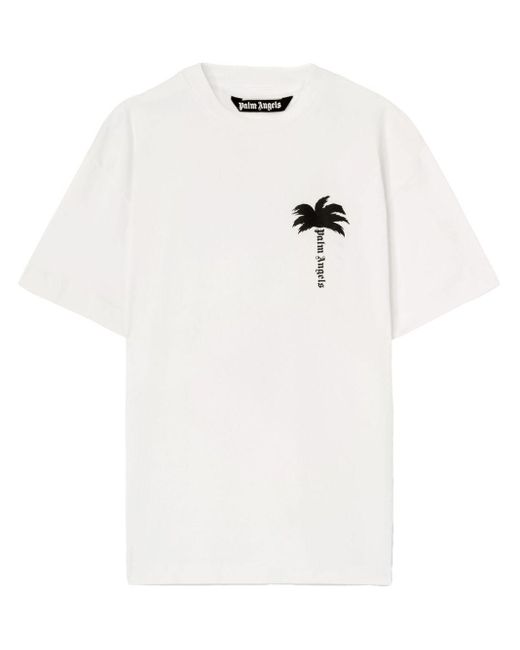 メンズ Palm Angels The Palm Tシャツ White