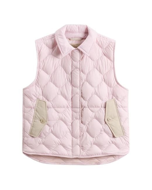 Woolrich Pink Heritage Quilted Vest