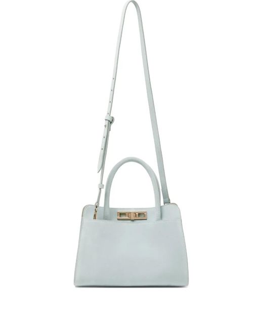 Fabiana Filippi White Rectangular-Shape Tote Bag