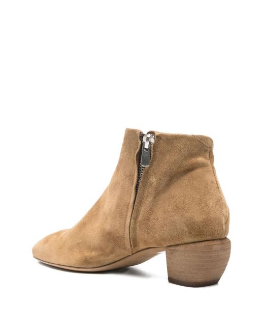 Officine Creative Brown 60Mm Beth Suede Boots