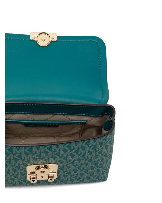 Michael Kors Blue Tribeca Mini Bag