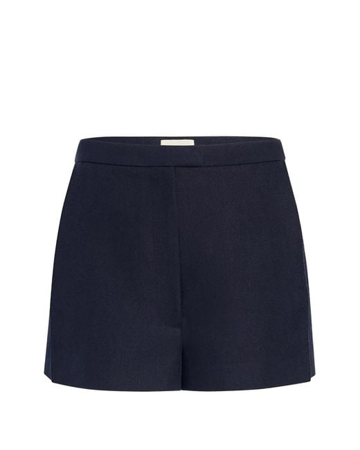 Khaite Blue Blane Shorts