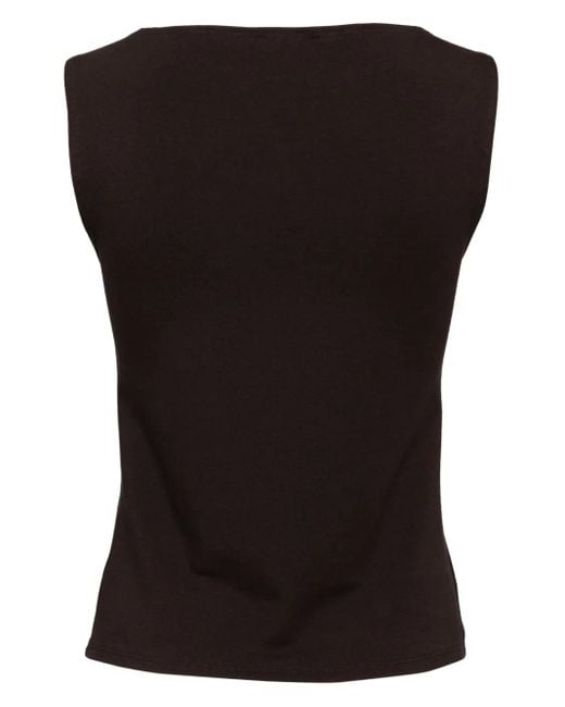 Reformation Black Dusk Top