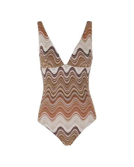 Mc2 Saint Barth Brown Maillot De Bain Mavi Rachel