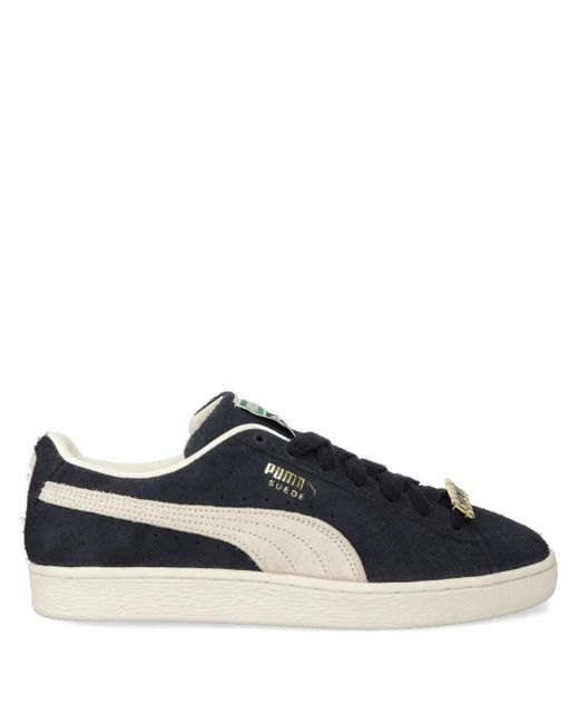 PUMA Blue Suede Fat Lace Sneakers