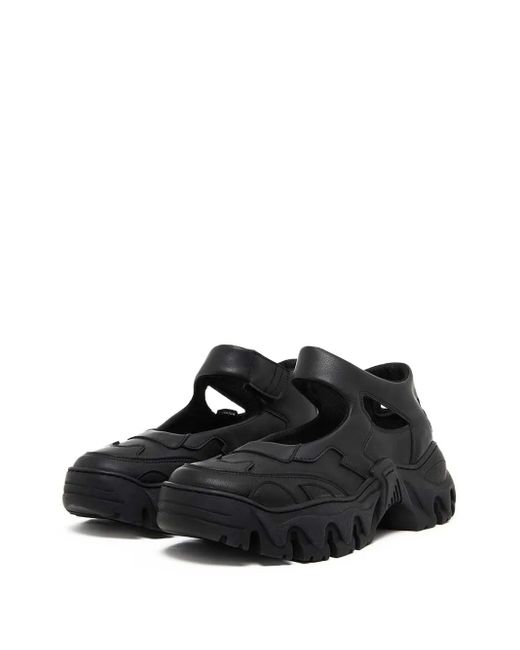 Rombaut Black Chunky-sole Cut-out Sneaker Sandals