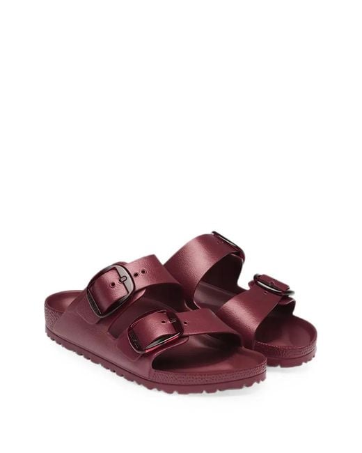 Birkenstock Purple Arizona Buckle Sandals
