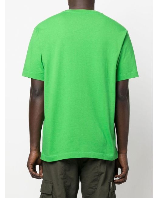 Polo con ricamo Verde Farfetch Abbigliamento Top e t-shirt T-shirt Polo 