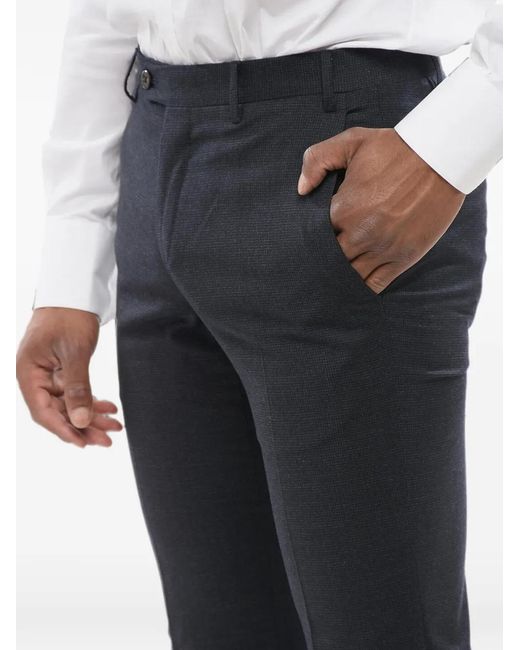 Corneliani Blue Tailored Trousers for men