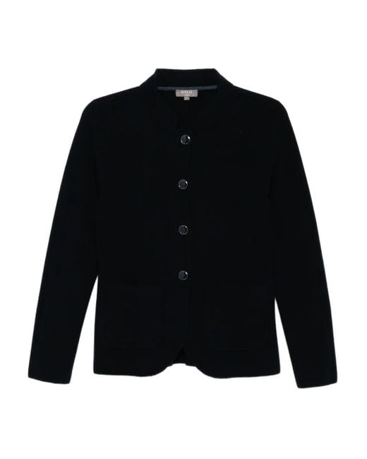N.Peal Cashmere Nehru ジャケット Black