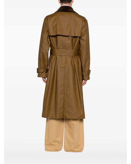 Valentino Garavani Natural Belted Trench Coat for men