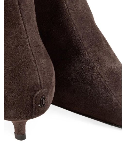 Jimmy Choo Brown Amis 35 Knee Boots