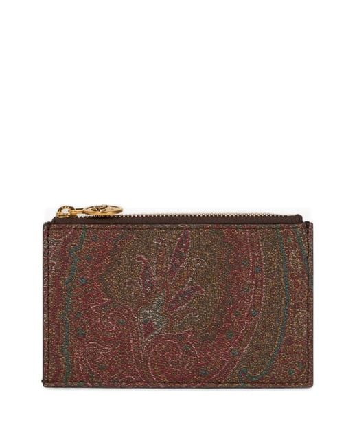 Etro Brown Arnica Wallet