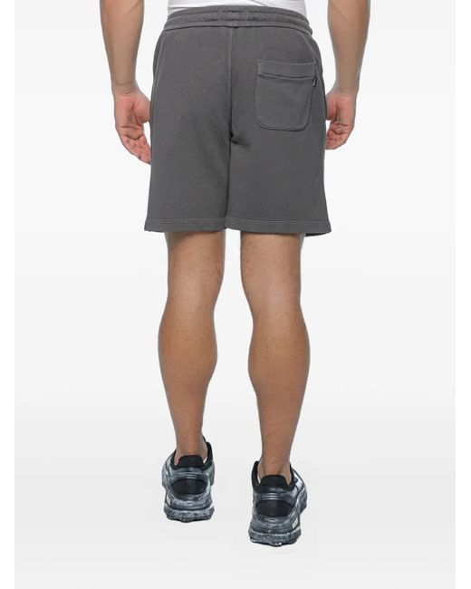 Ecoalf Gray Bosa Drawstring-Waist Shorts for men