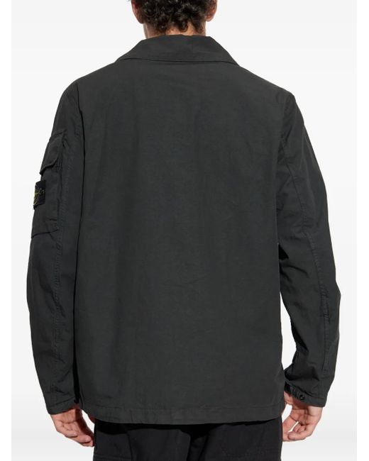 メンズ Stone Island マルチポケット ジャケット Black