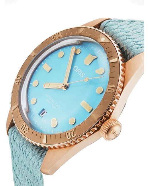Oris Blue Divers Sixty-Five 38Mm Watch