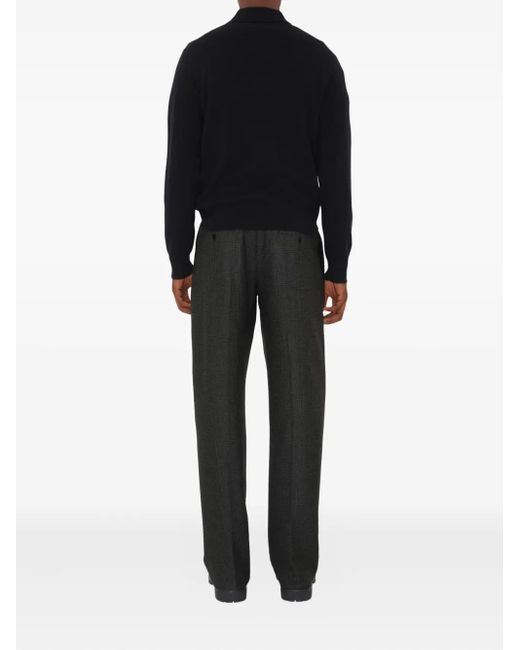 メンズ Burberry Ekd ポロシャツ Black