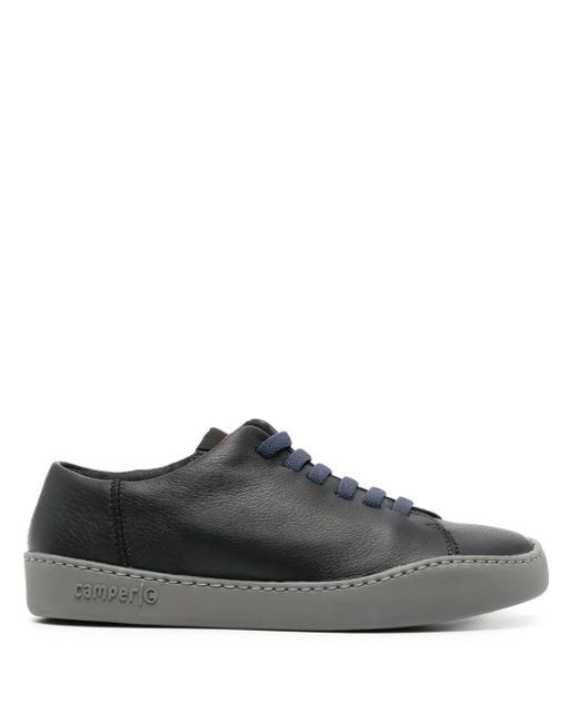 Camper Gray Peu Suede Low-Top Sneakers
