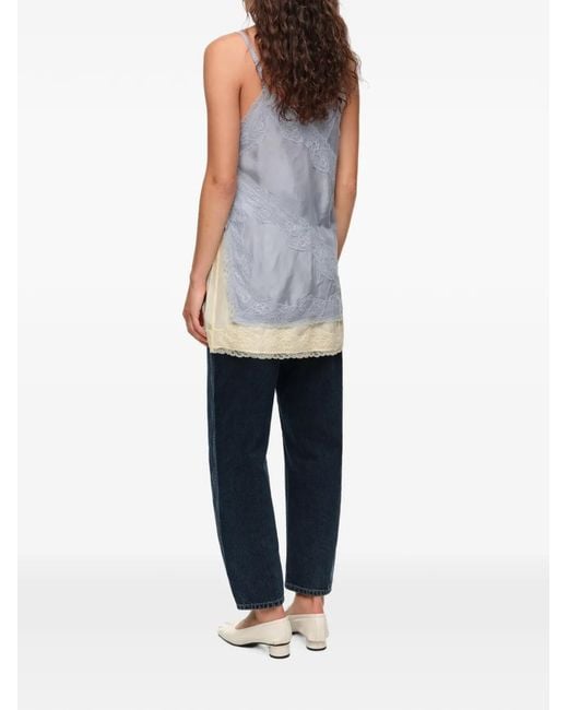 Bimba Y Lola Blue Light Slip Top