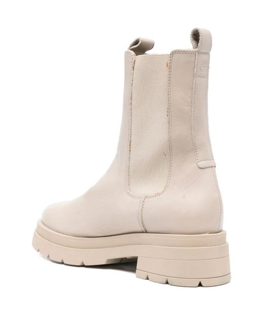 Marc O' Polo Natural 50Mm Elastic-Panelled Chelsea Boots