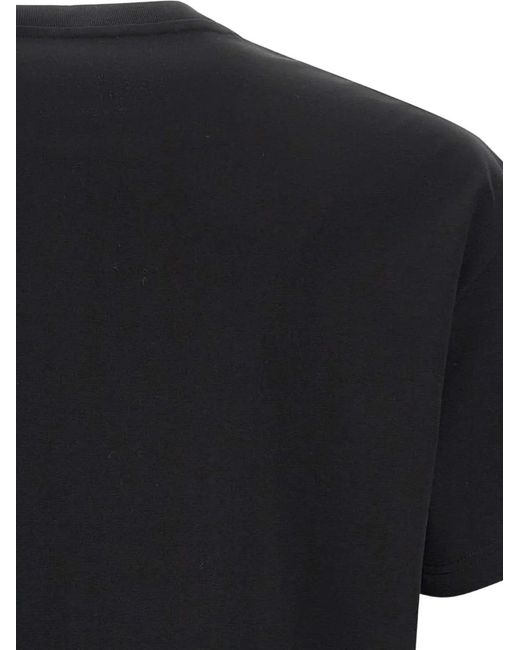 Psycho Bunny Black Oscar Embroidered Crew Neck T-Shirt for men