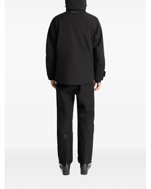 Fusalp Black John Hooded Ski Jacket for men