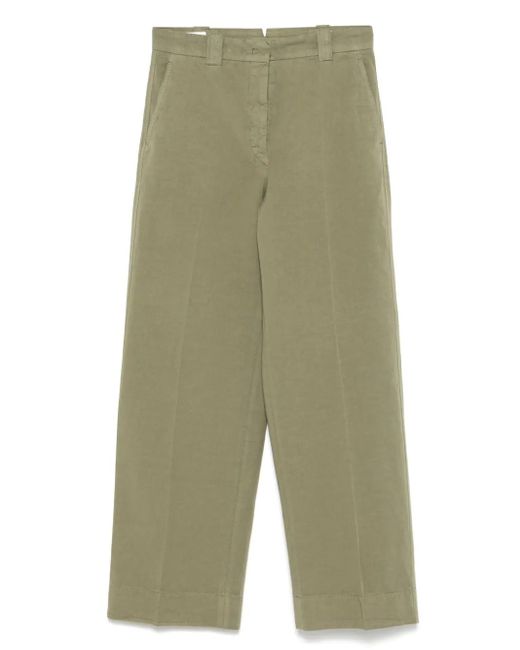 Incotex Green Straight Trousers