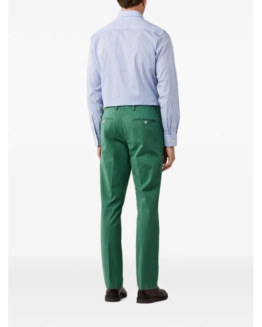 Hackett Green Kensington Slim-Fit Chinos for men