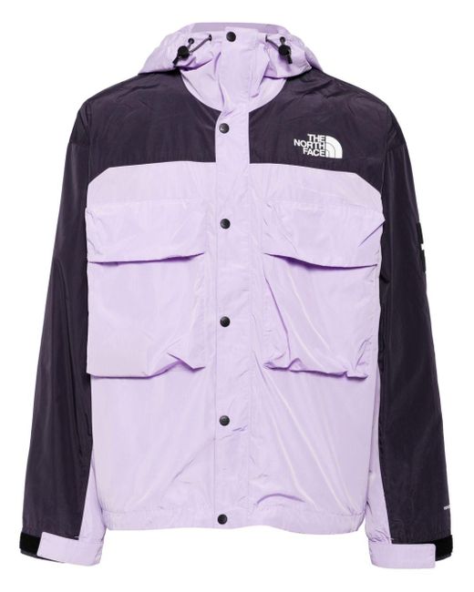The North Face Purple Tustin Hooded Windbreaker for men