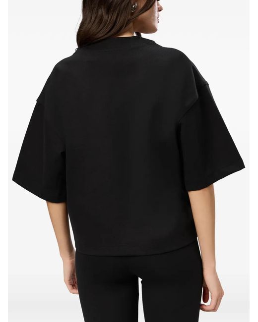 Hamza Black Eva Snake Corset T-Shirt