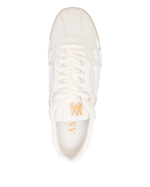 Amiri White Pacific Bones Sneakers for men