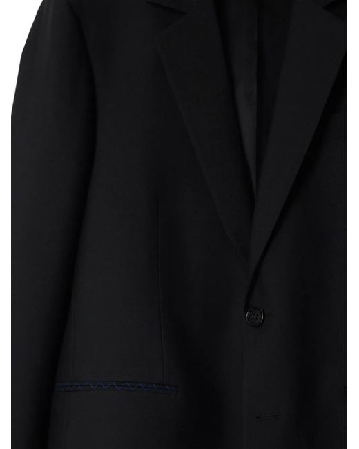 Burberry Black Wool Blazer for men
