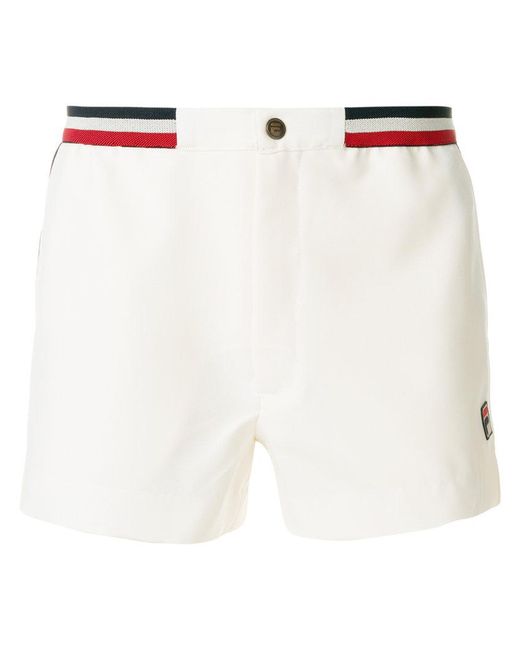 Fila White Tennis Shorts for men