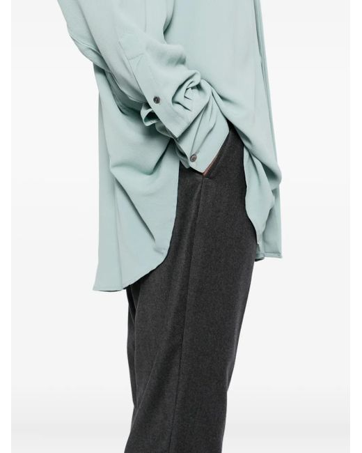 Pantaloni Dritti di AMI in Gray da Uomo