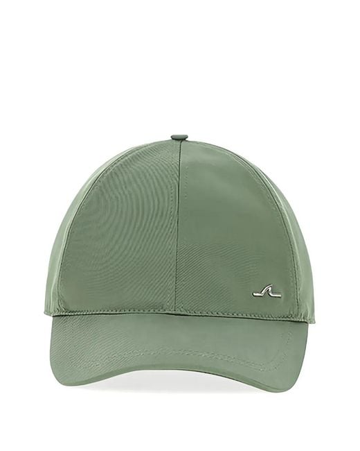 Paul & Shark Green Logo-Detail Baseball Cap for men