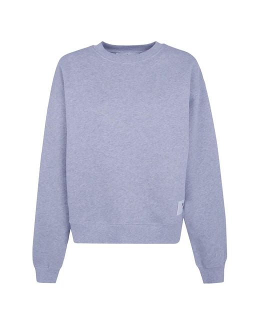 Rohe Blue Logo-Patch Sweater