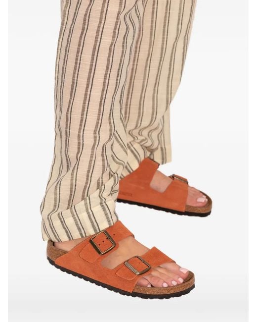 Birkenstock Brown Arizona Bs Buckle Strap Sandals