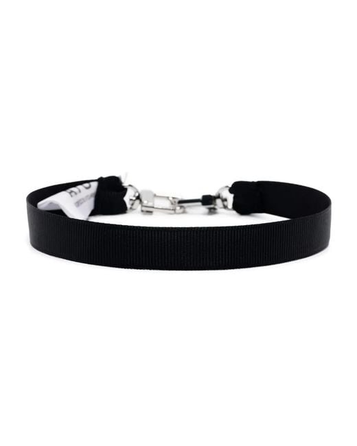 Atu Body Couture Black Grosgrain-Ribbon Choker
