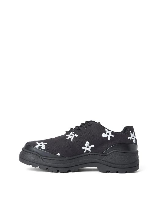 Phileo Black Low-Top Sneakers for men