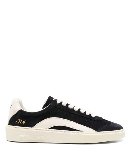 DSquared² Black Low-Top Sneakers for men