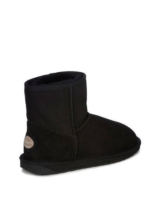 Botas con forro de pelo EMU de color Black