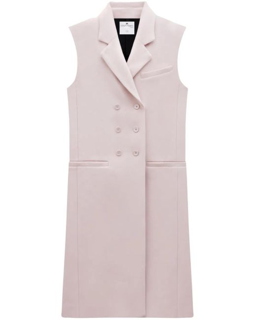 Manteau Sans Manches À Boutonnière Croisée Courreges pour homme en coloris Pink