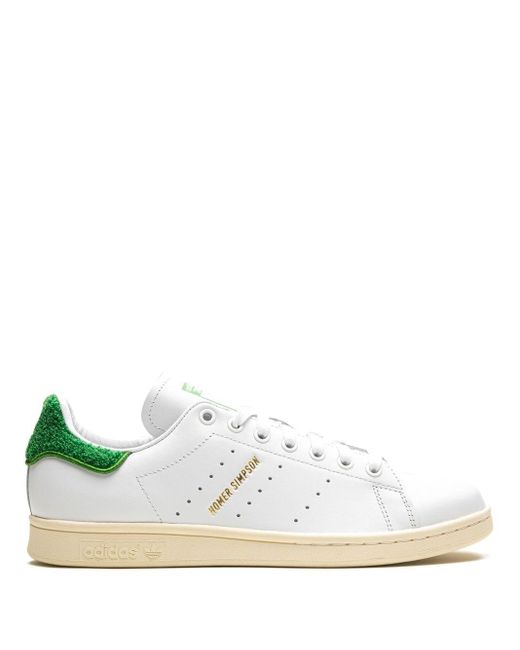 Sneakers Stan Smith x Homer Simpson di Adidas in White