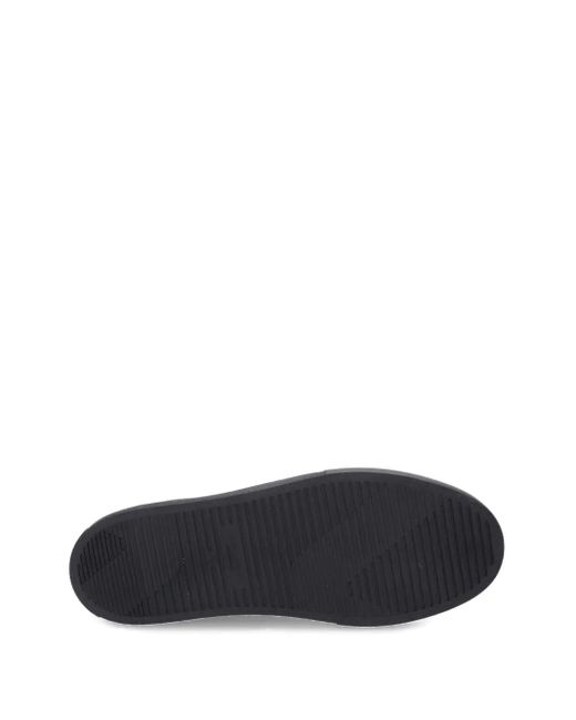 Vagabond Black Suede Panelled Sneakers for men