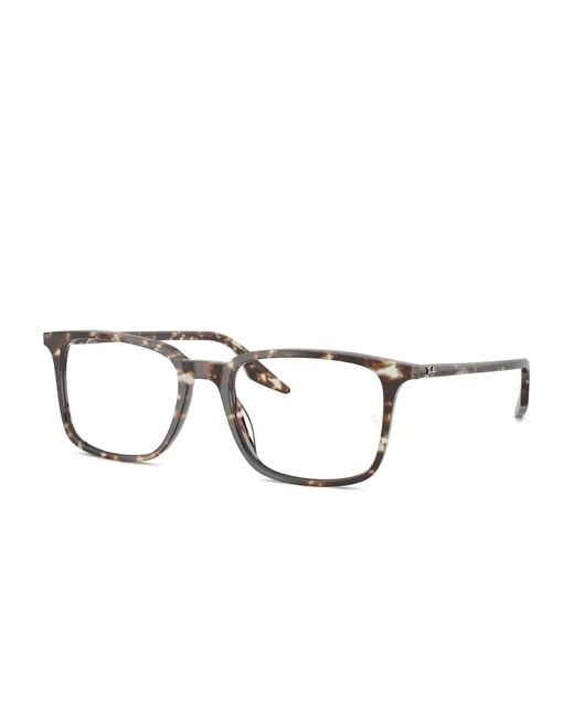 Ray-Ban Yellow Tortoiseshell Rectangle Glasses