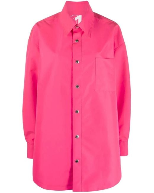 Khrisjoy Pink Oversize Shirt