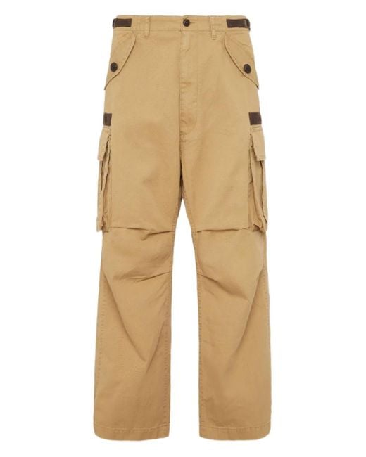 DSquared² Natural Cargo Trousers for men